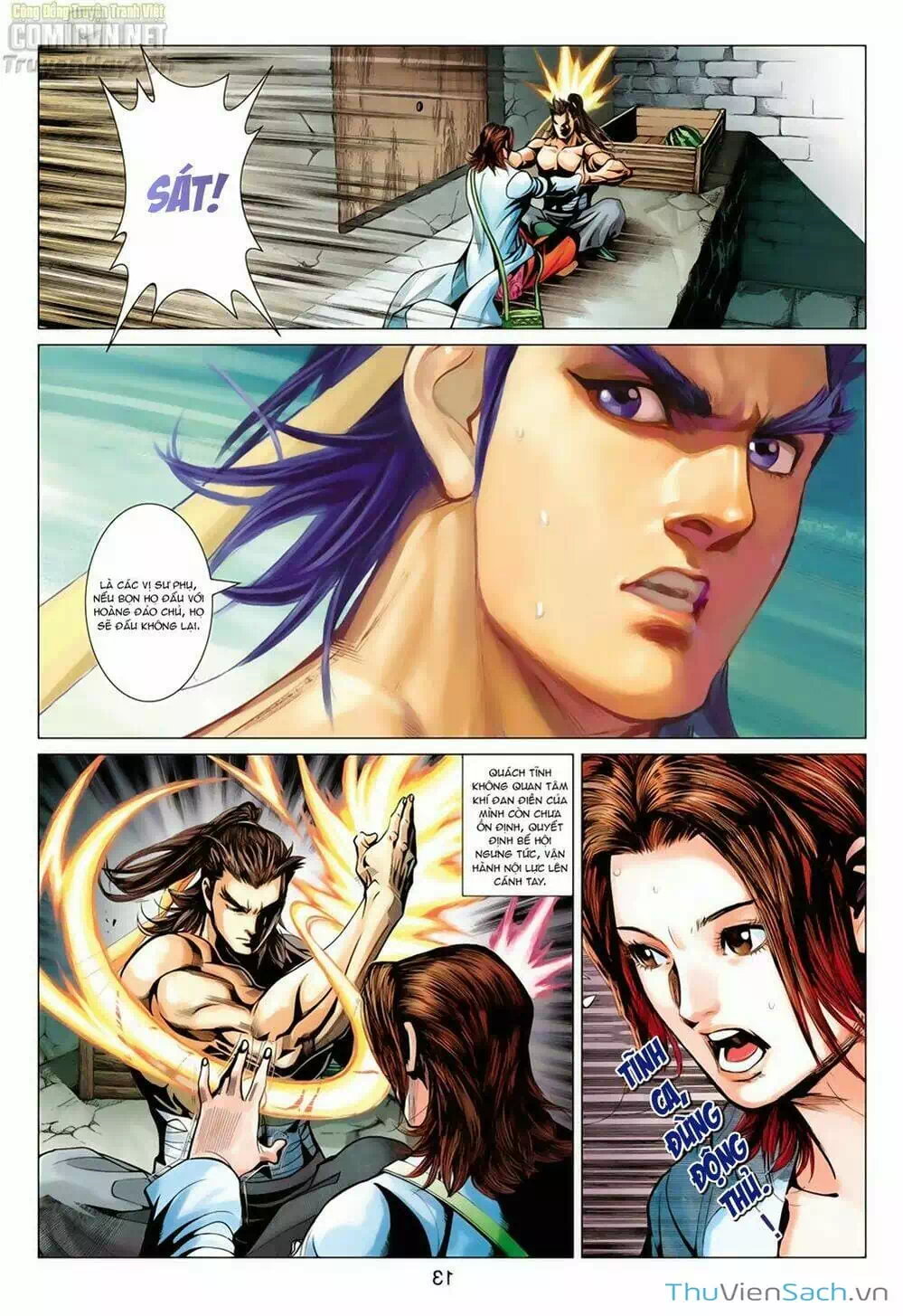Truyện Tranh Anh Hùng Xạ Điêu - Manhua trang 4