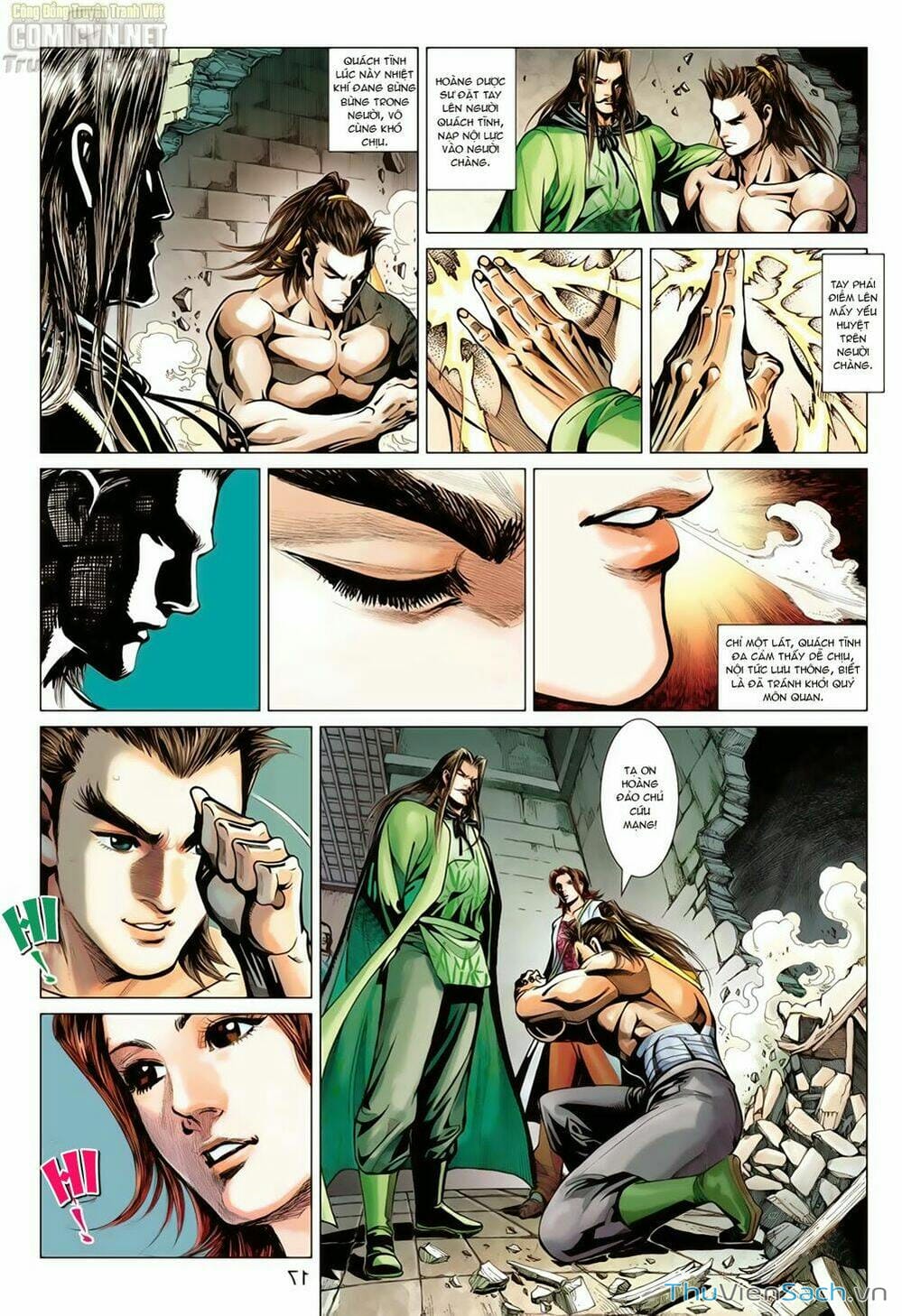 Truyện Tranh Anh Hùng Xạ Điêu - Manhua trang 4