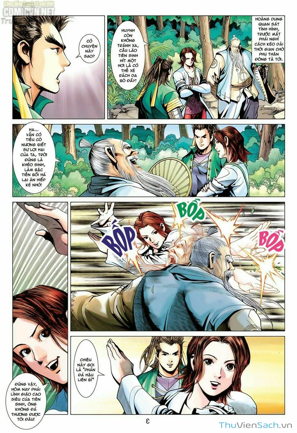 Truyện Tranh Anh Hùng Xạ Điêu - Manhua trang 4