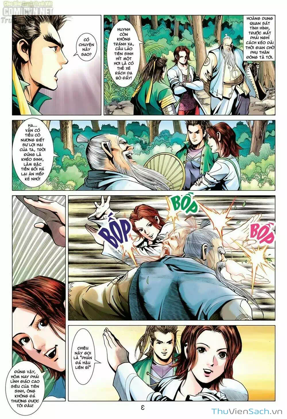 Truyện Tranh Anh Hùng Xạ Điêu - Manhua trang 4