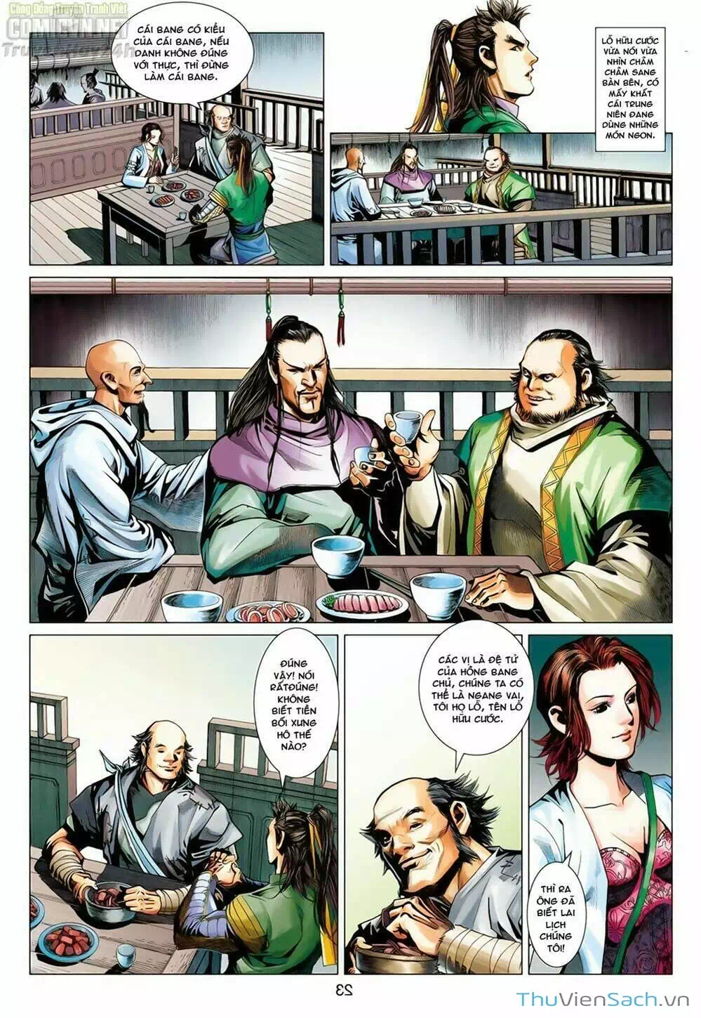Truyện Tranh Anh Hùng Xạ Điêu - Manhua trang 4
