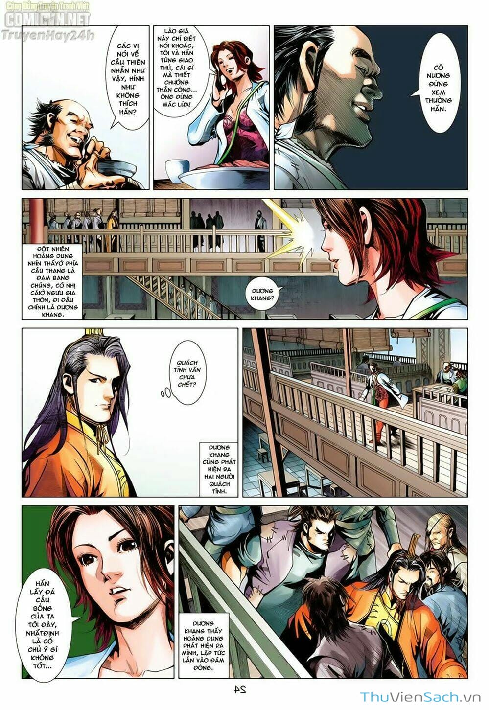 Truyện Tranh Anh Hùng Xạ Điêu - Manhua trang 4