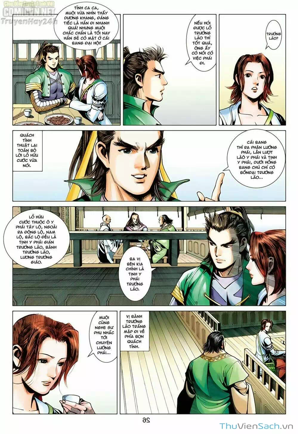 Truyện Tranh Anh Hùng Xạ Điêu - Manhua trang 4