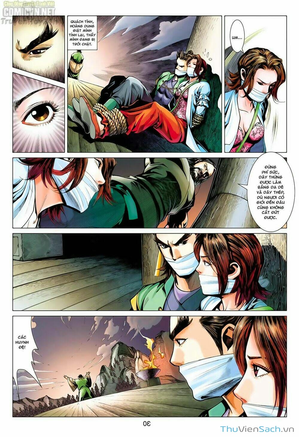 Truyện Tranh Anh Hùng Xạ Điêu - Manhua trang 4