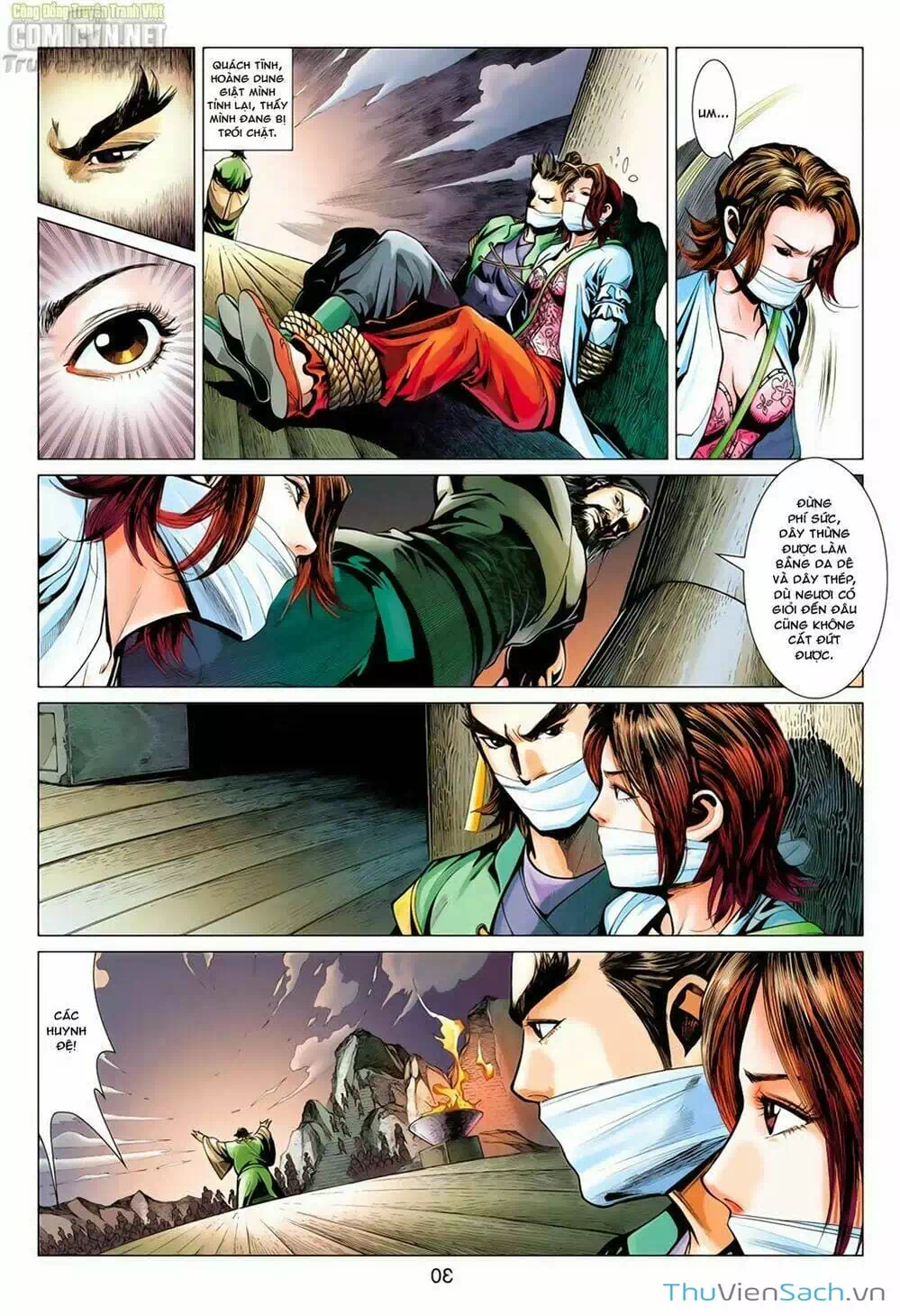 Truyện Tranh Anh Hùng Xạ Điêu - Manhua trang 4
