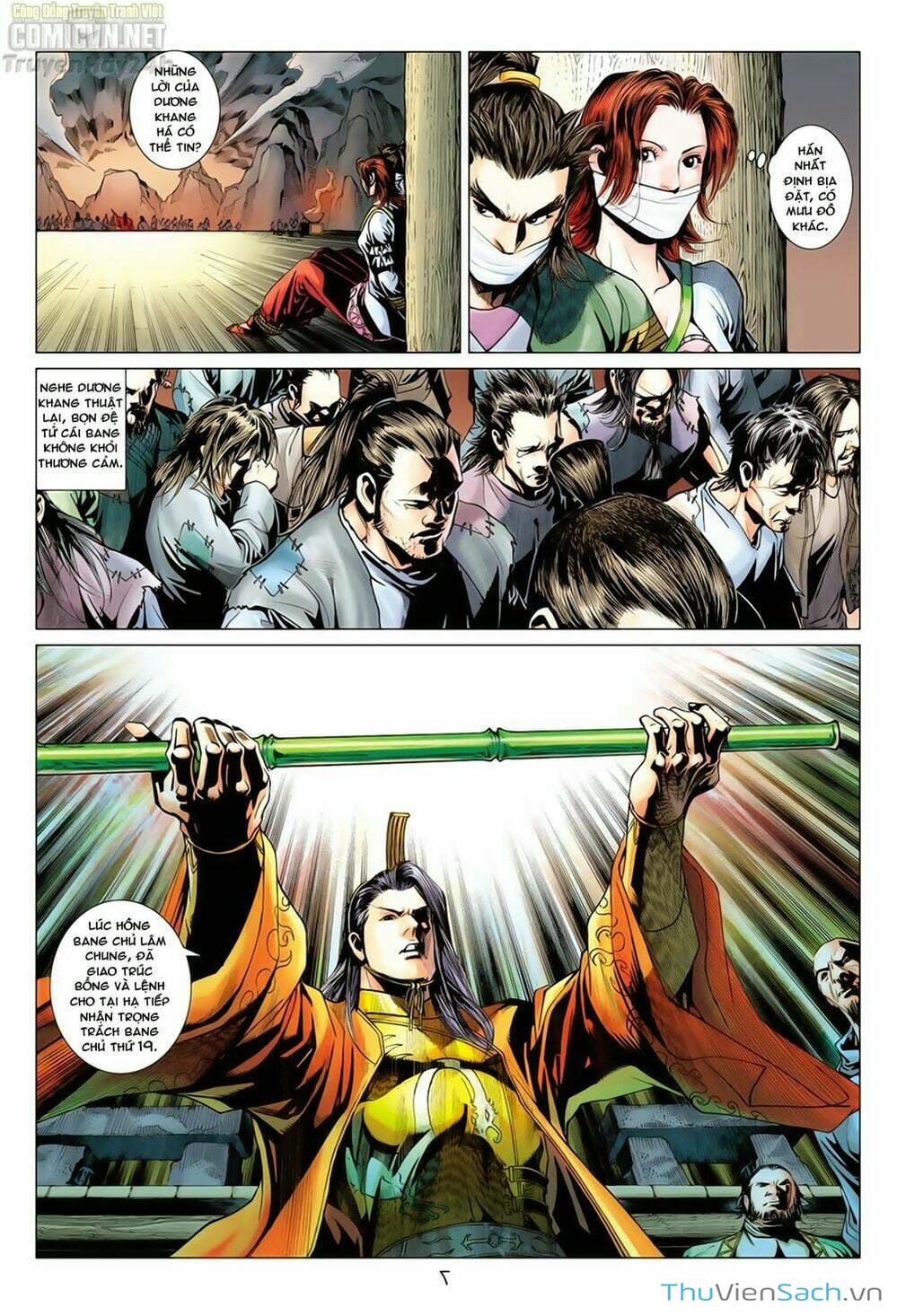 Truyện Tranh Anh Hùng Xạ Điêu - Manhua trang 4