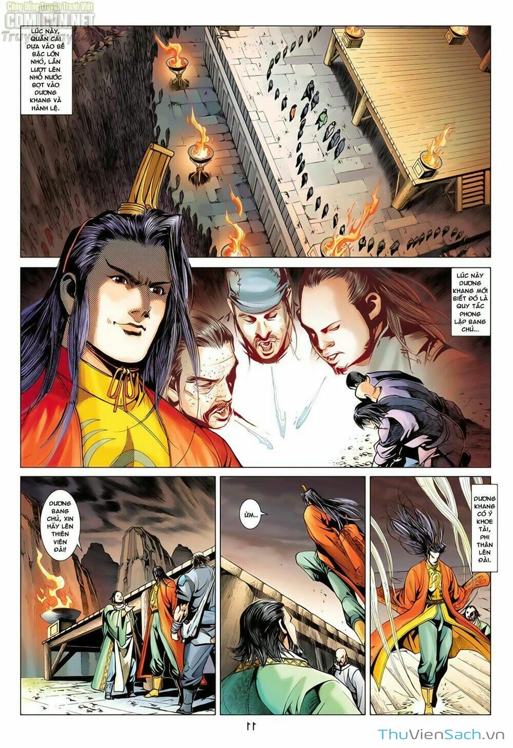 Truyện Tranh Anh Hùng Xạ Điêu - Manhua trang 4