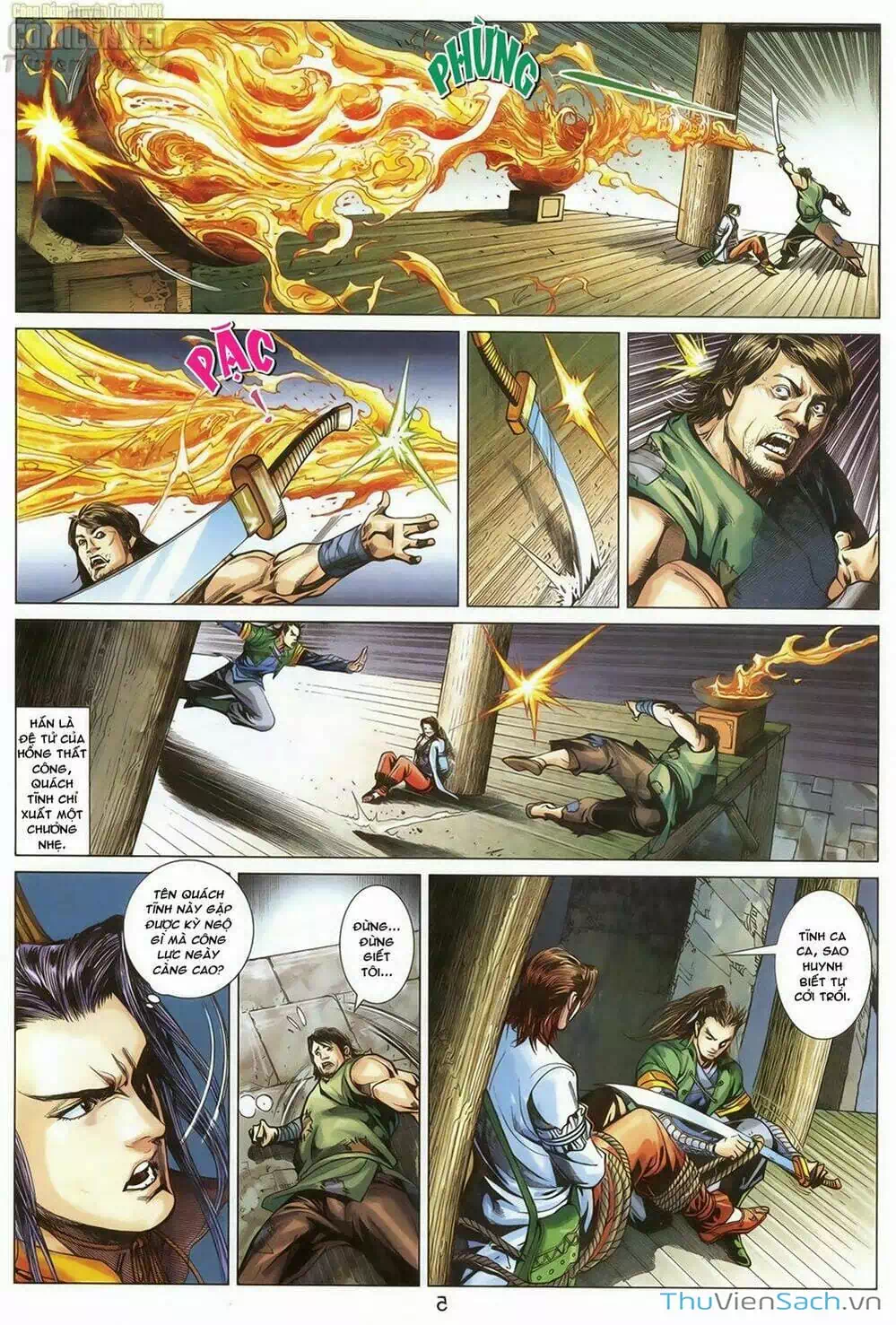 Truyện Tranh Anh Hùng Xạ Điêu - Manhua trang 4