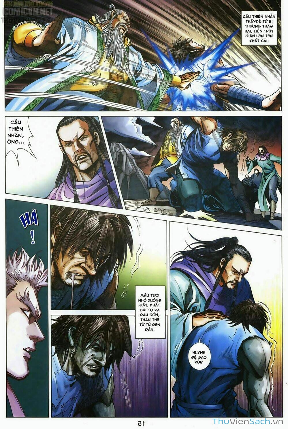 Truyện Tranh Anh Hùng Xạ Điêu - Manhua trang 4