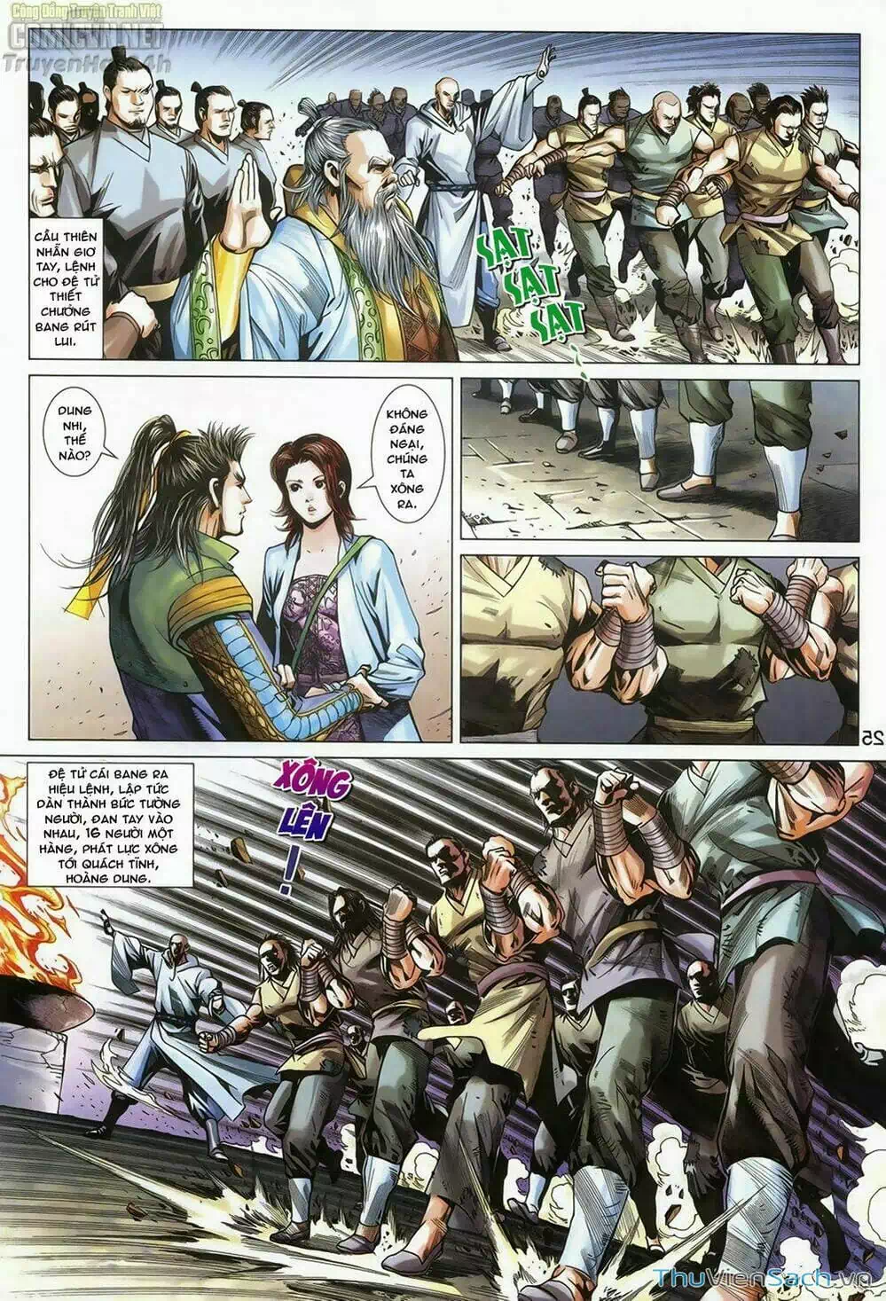 Truyện Tranh Anh Hùng Xạ Điêu - Manhua trang 4