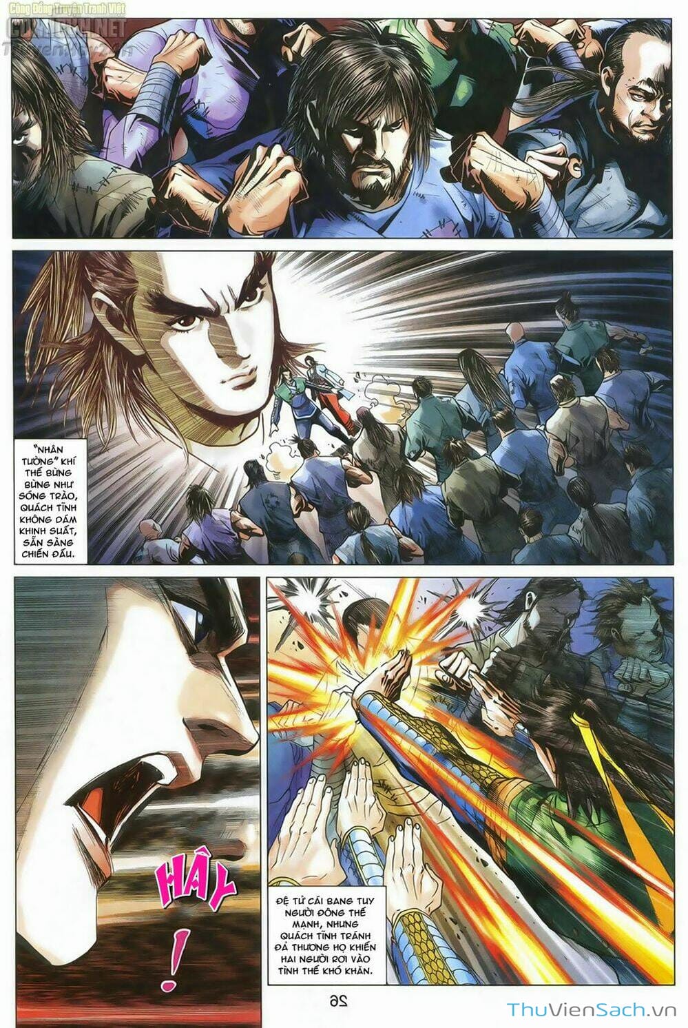 Truyện Tranh Anh Hùng Xạ Điêu - Manhua trang 4