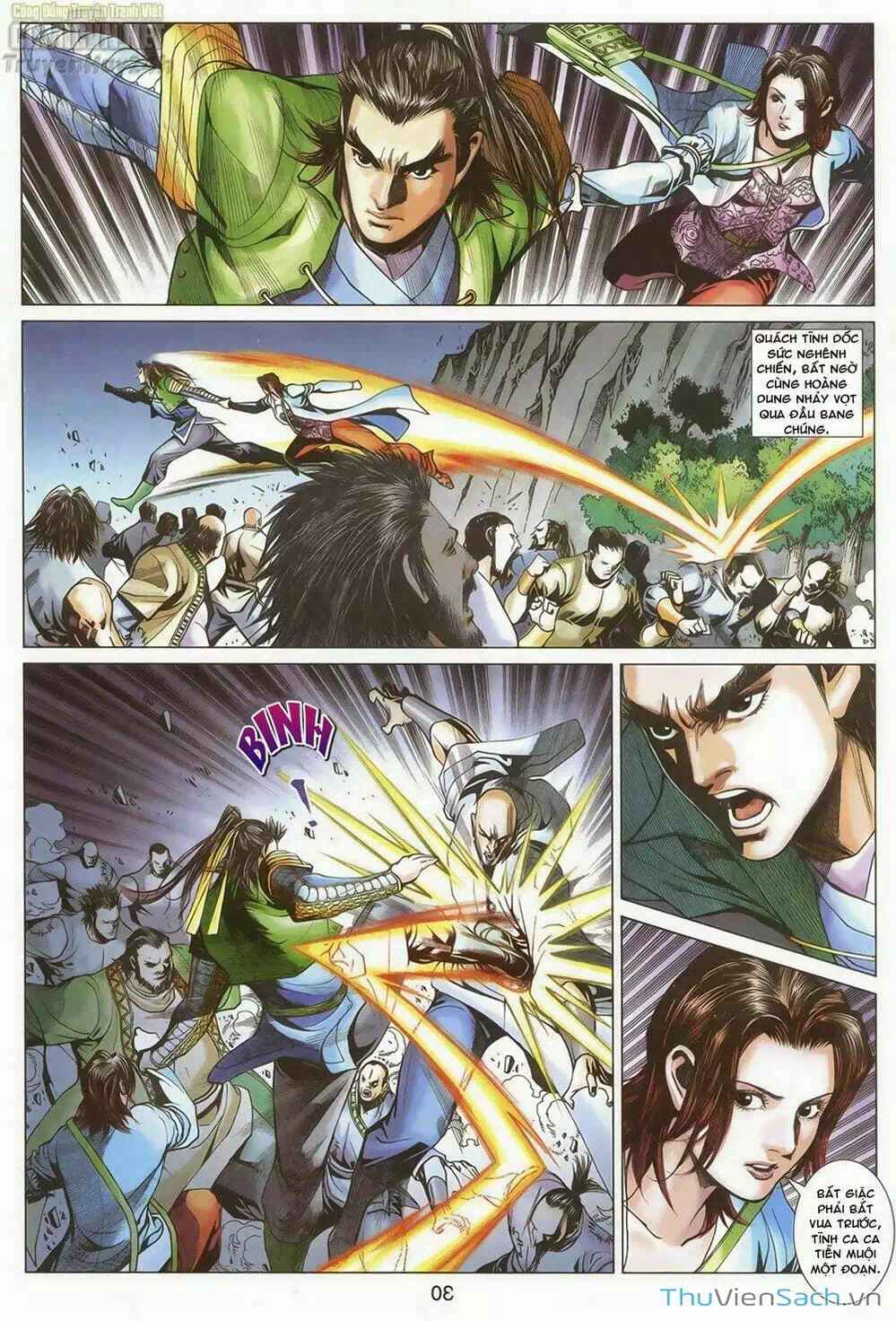 Truyện Tranh Anh Hùng Xạ Điêu - Manhua trang 4