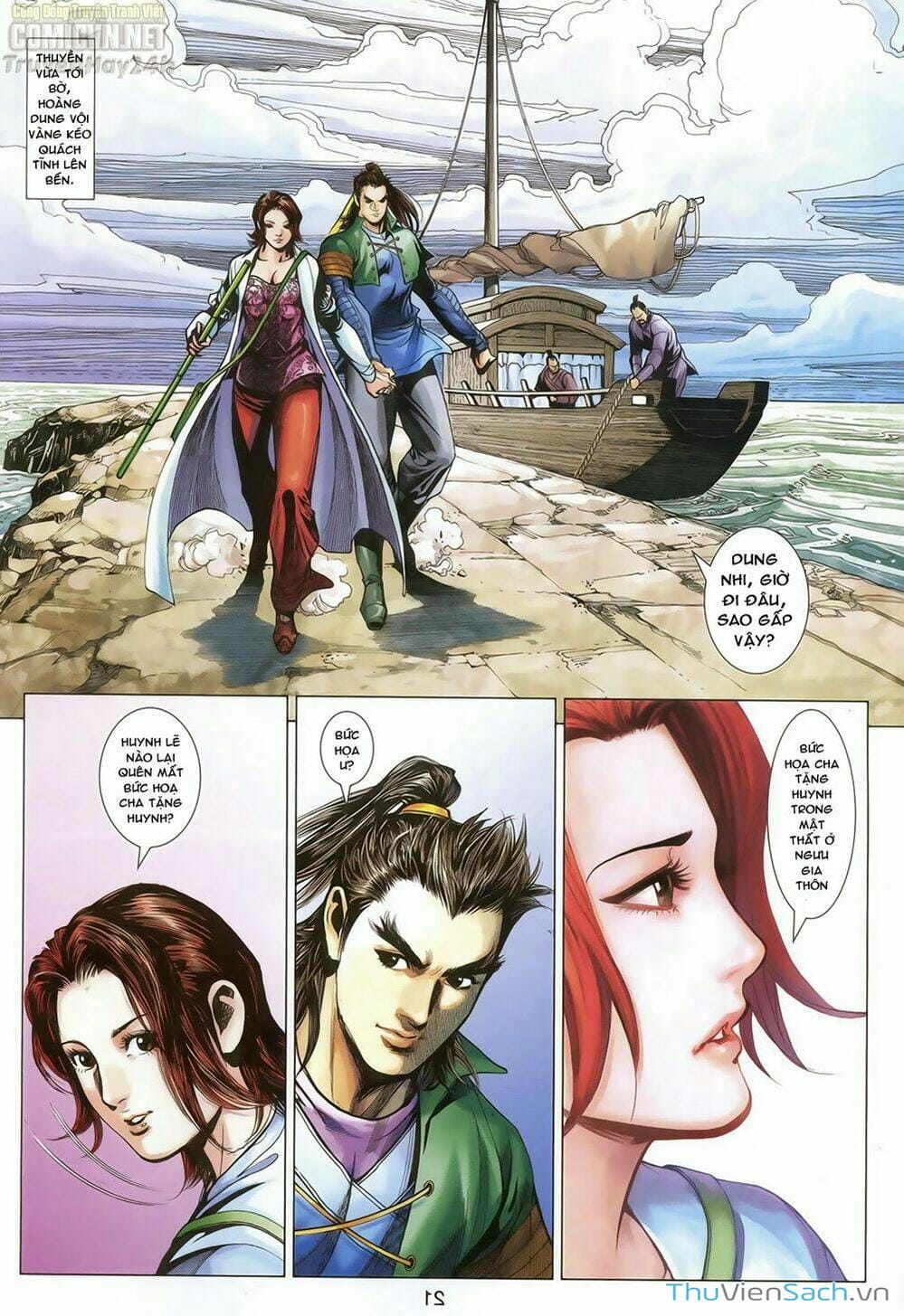 Truyện Tranh Anh Hùng Xạ Điêu - Manhua trang 4