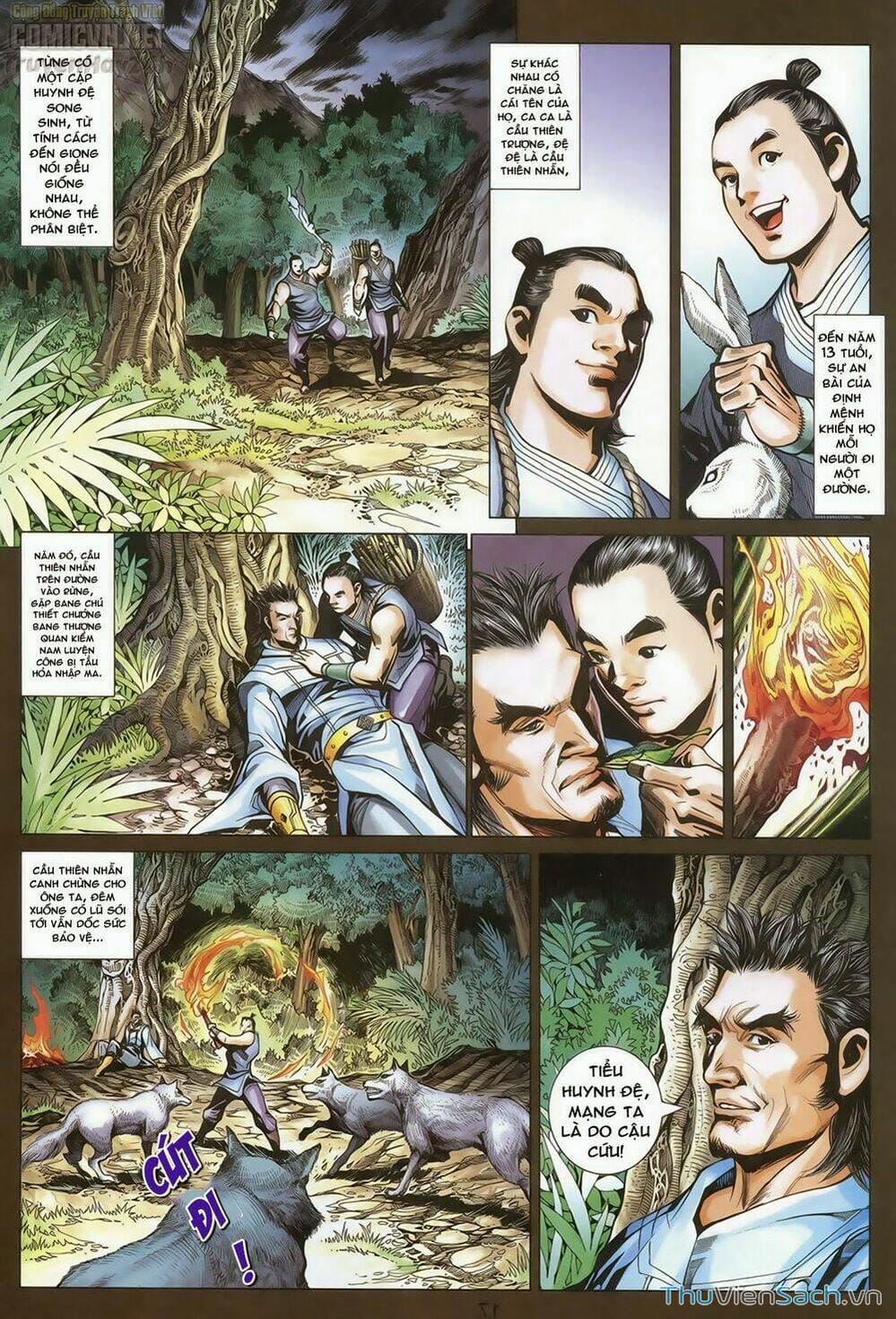 Truyện Tranh Anh Hùng Xạ Điêu - Manhua trang 4