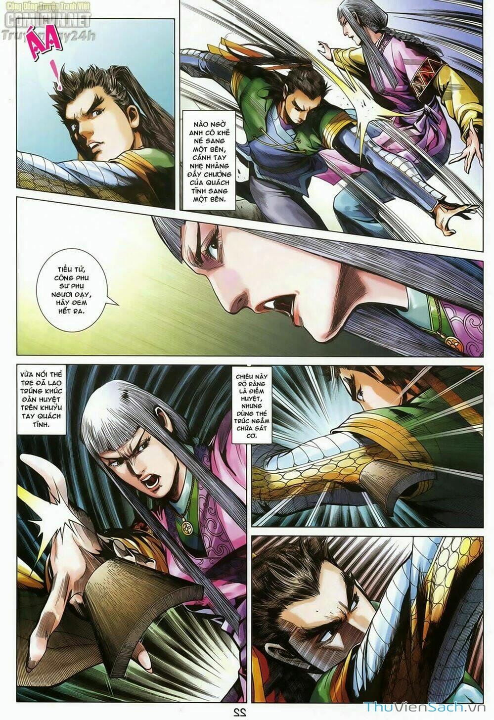Truyện Tranh Anh Hùng Xạ Điêu - Manhua trang 4