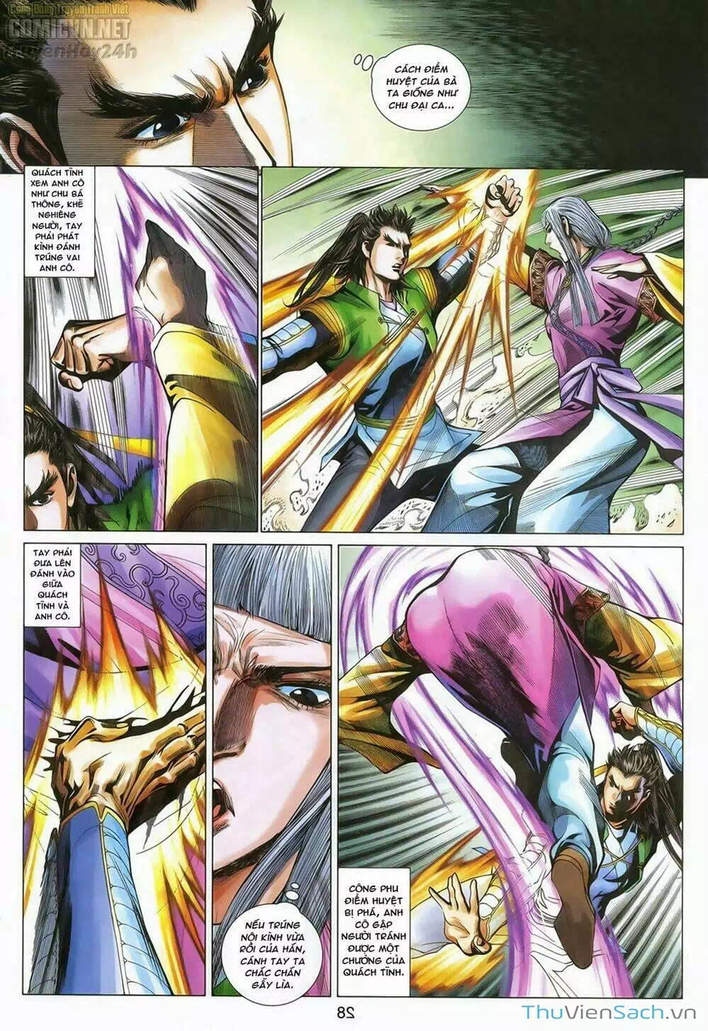 Truyện Tranh Anh Hùng Xạ Điêu - Manhua trang 4