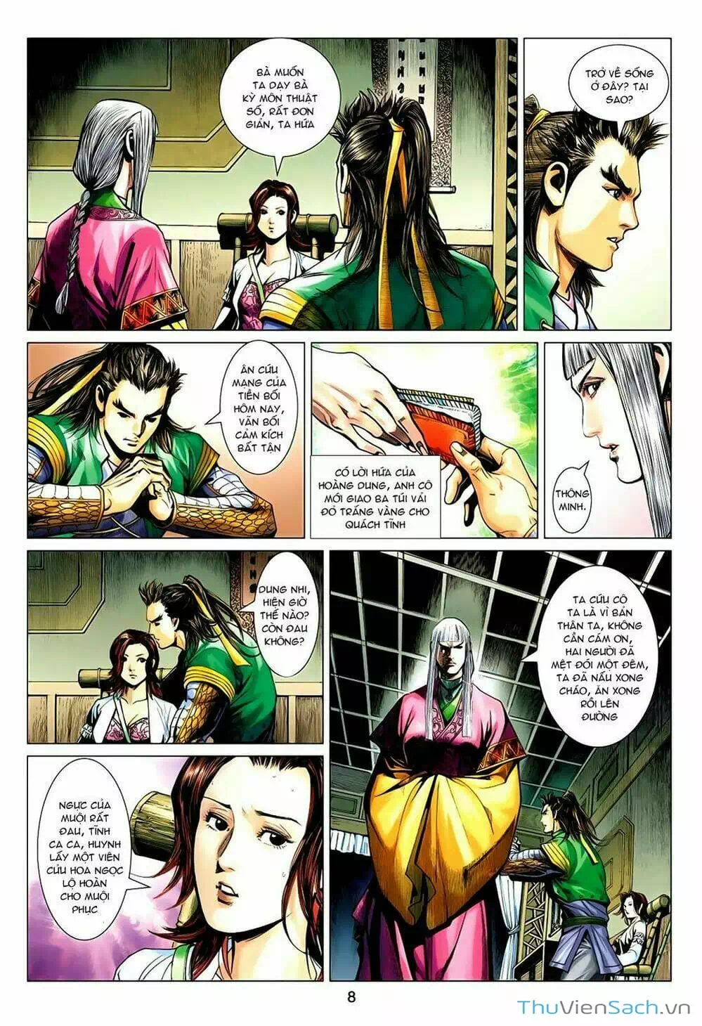 Truyện Tranh Anh Hùng Xạ Điêu - Manhua trang 4