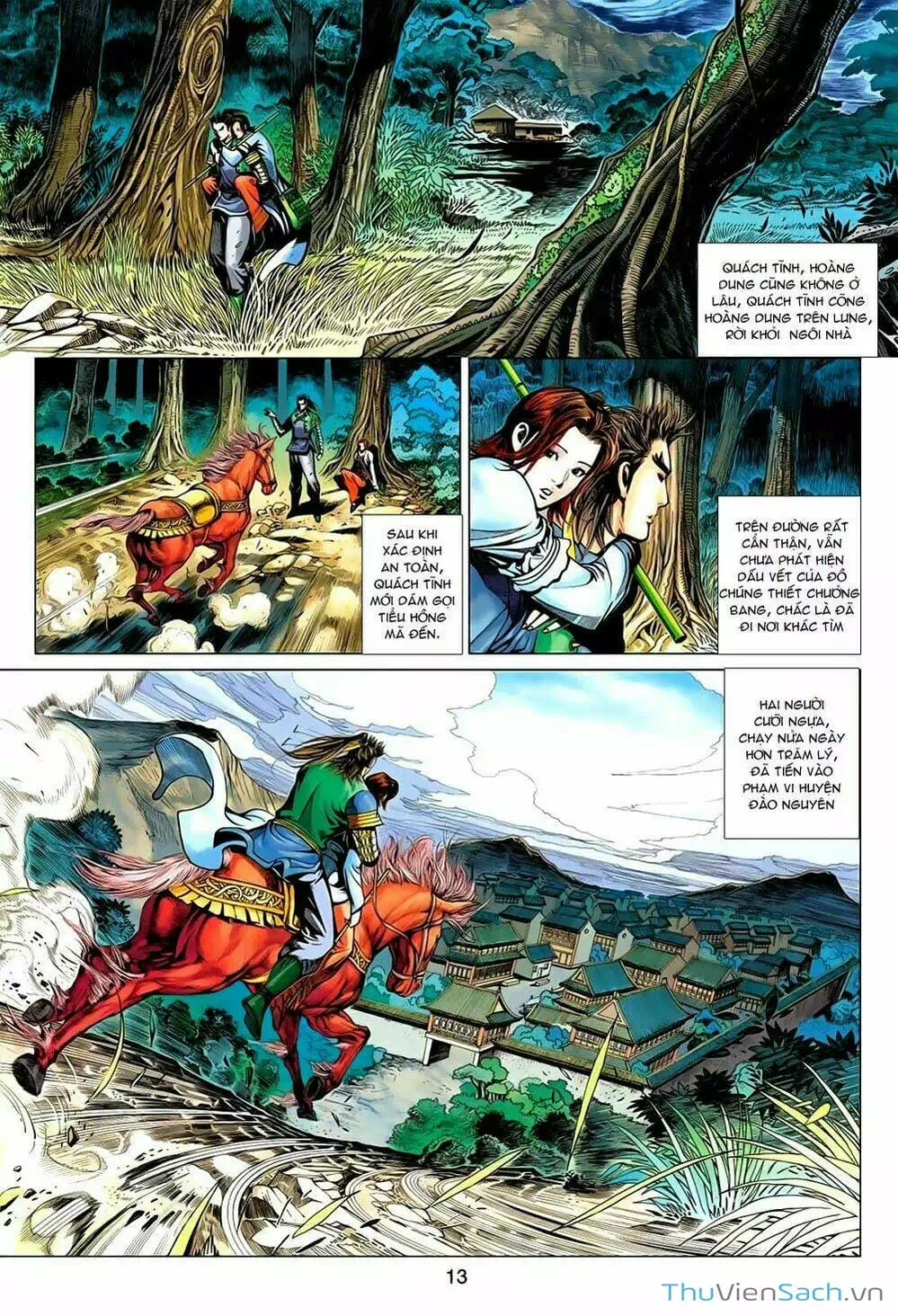 Truyện Tranh Anh Hùng Xạ Điêu - Manhua trang 4