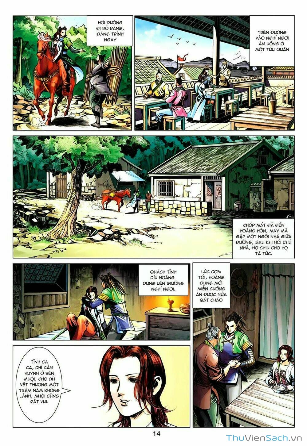 Truyện Tranh Anh Hùng Xạ Điêu - Manhua trang 4