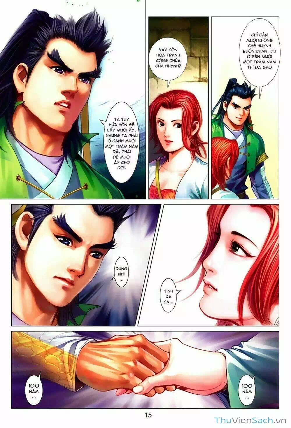 Truyện Tranh Anh Hùng Xạ Điêu - Manhua trang 4