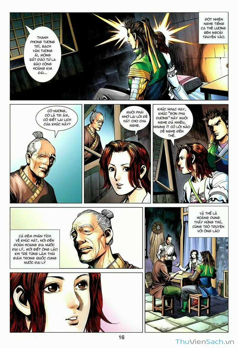 Truyện Tranh Anh Hùng Xạ Điêu - Manhua trang 4