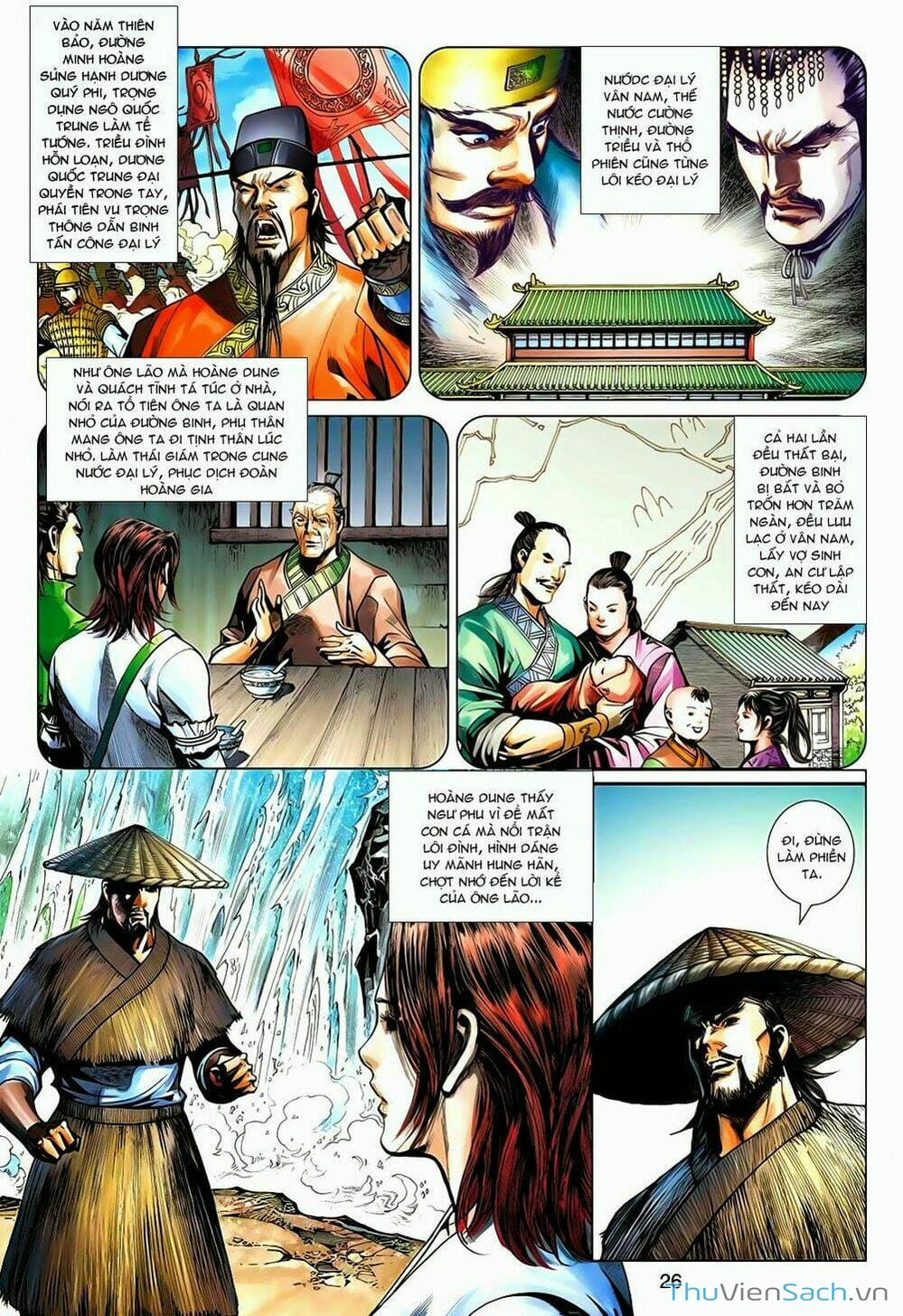 Truyện Tranh Anh Hùng Xạ Điêu - Manhua trang 4