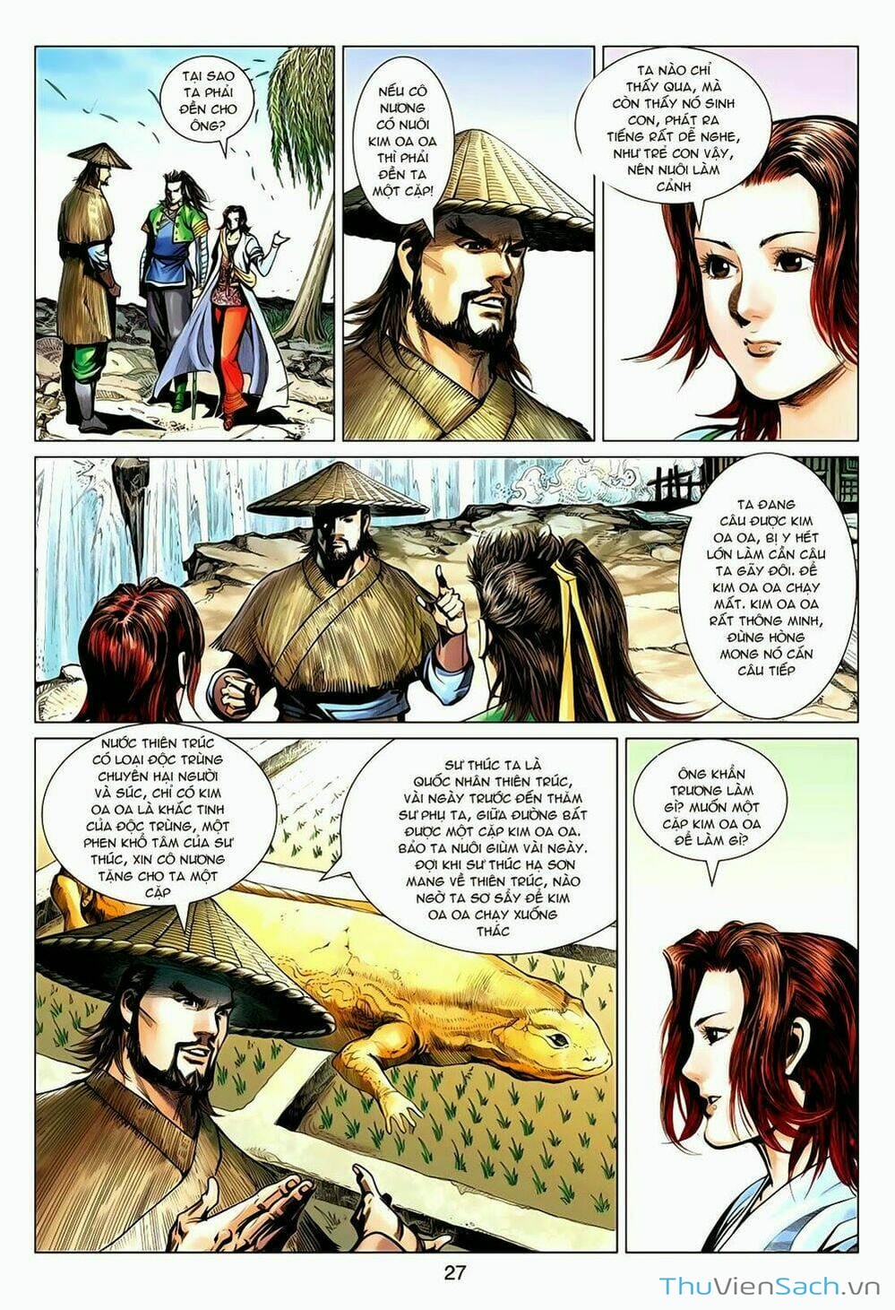 Truyện Tranh Anh Hùng Xạ Điêu - Manhua trang 4