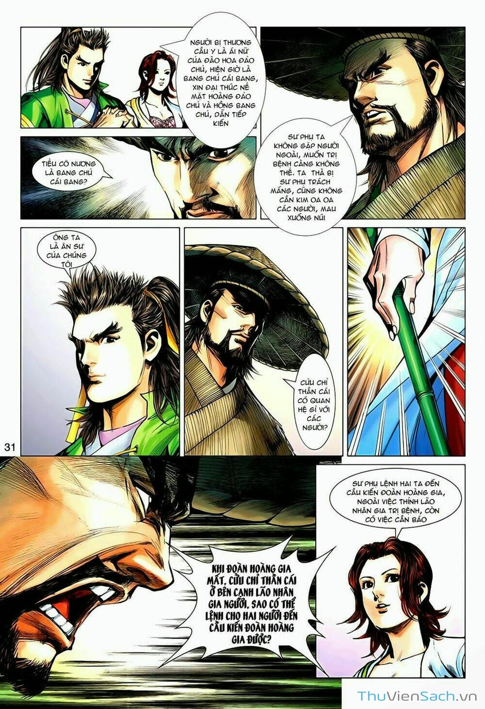 Truyện Tranh Anh Hùng Xạ Điêu - Manhua trang 4