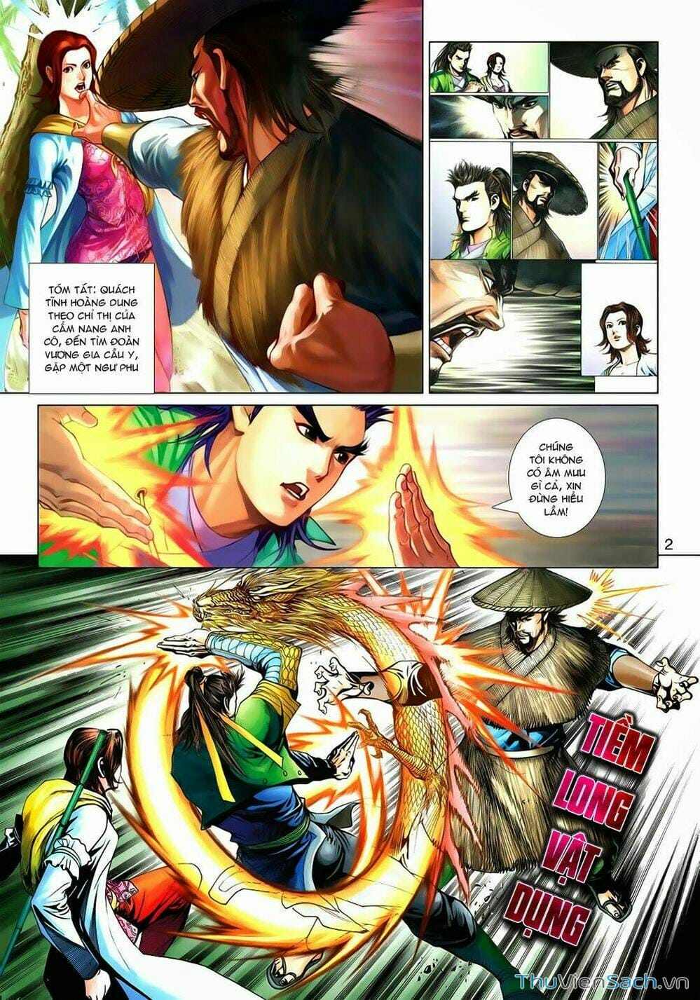 Truyện Tranh Anh Hùng Xạ Điêu - Manhua trang 4