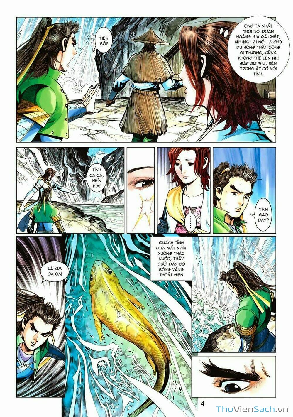 Truyện Tranh Anh Hùng Xạ Điêu - Manhua trang 4
