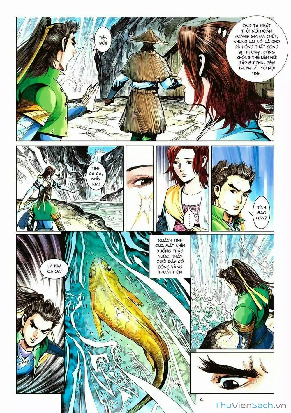 Truyện Tranh Anh Hùng Xạ Điêu - Manhua trang 4
