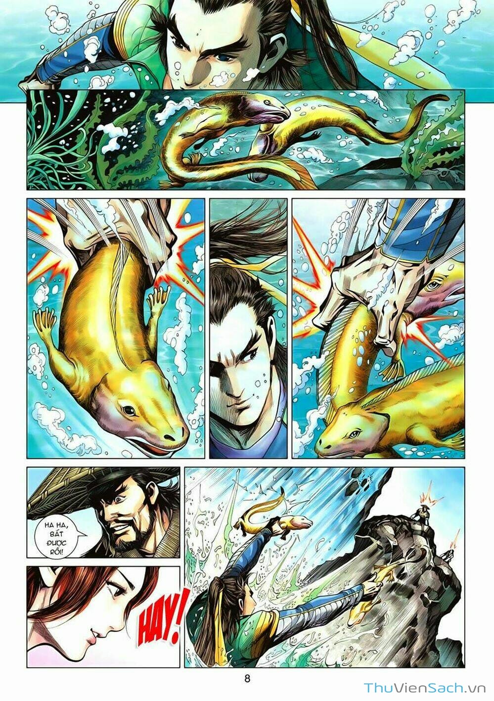 Truyện Tranh Anh Hùng Xạ Điêu - Manhua trang 4