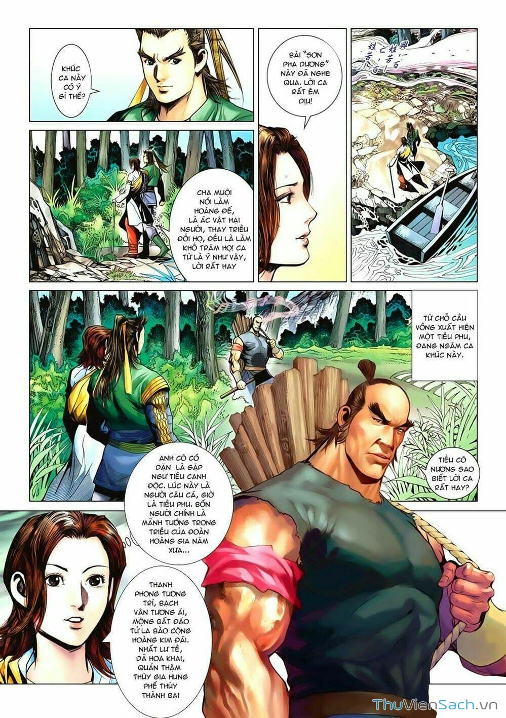 Truyện Tranh Anh Hùng Xạ Điêu - Manhua trang 4