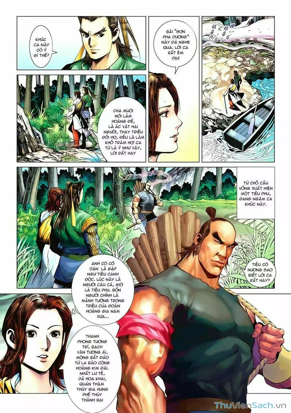 Truyện Tranh Anh Hùng Xạ Điêu - Manhua trang 4