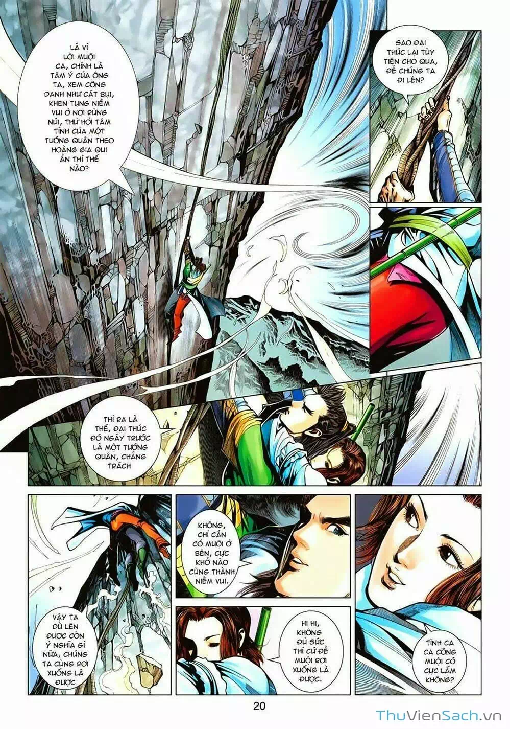 Truyện Tranh Anh Hùng Xạ Điêu - Manhua trang 4