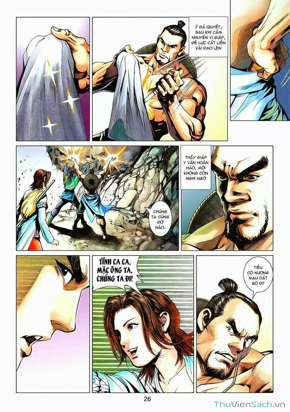 Truyện Tranh Anh Hùng Xạ Điêu - Manhua trang 4