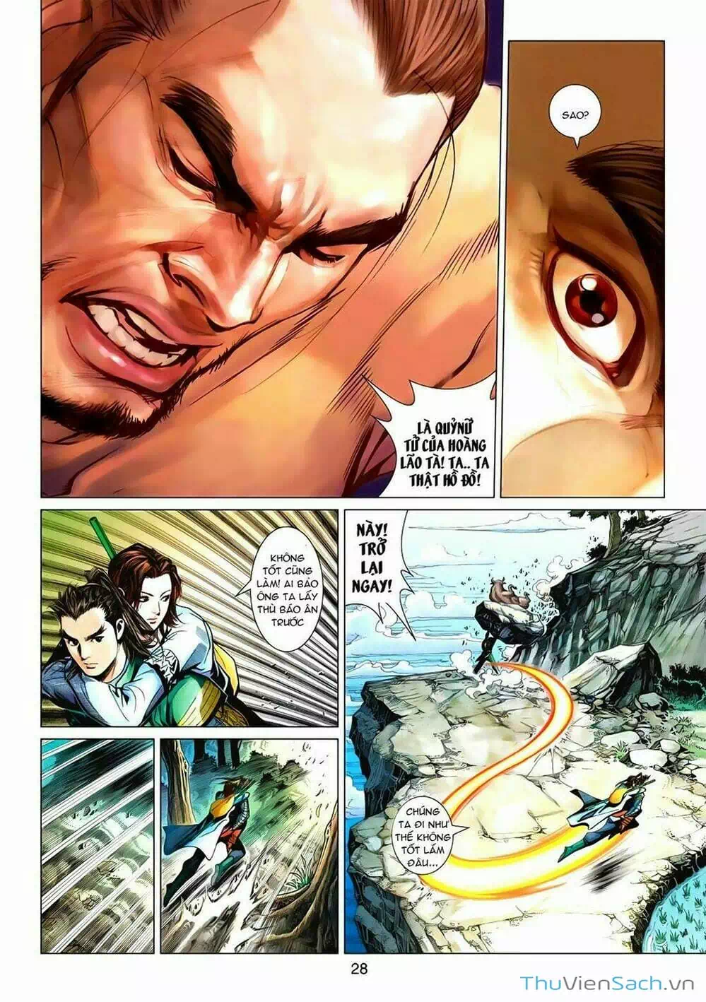 Truyện Tranh Anh Hùng Xạ Điêu - Manhua trang 4