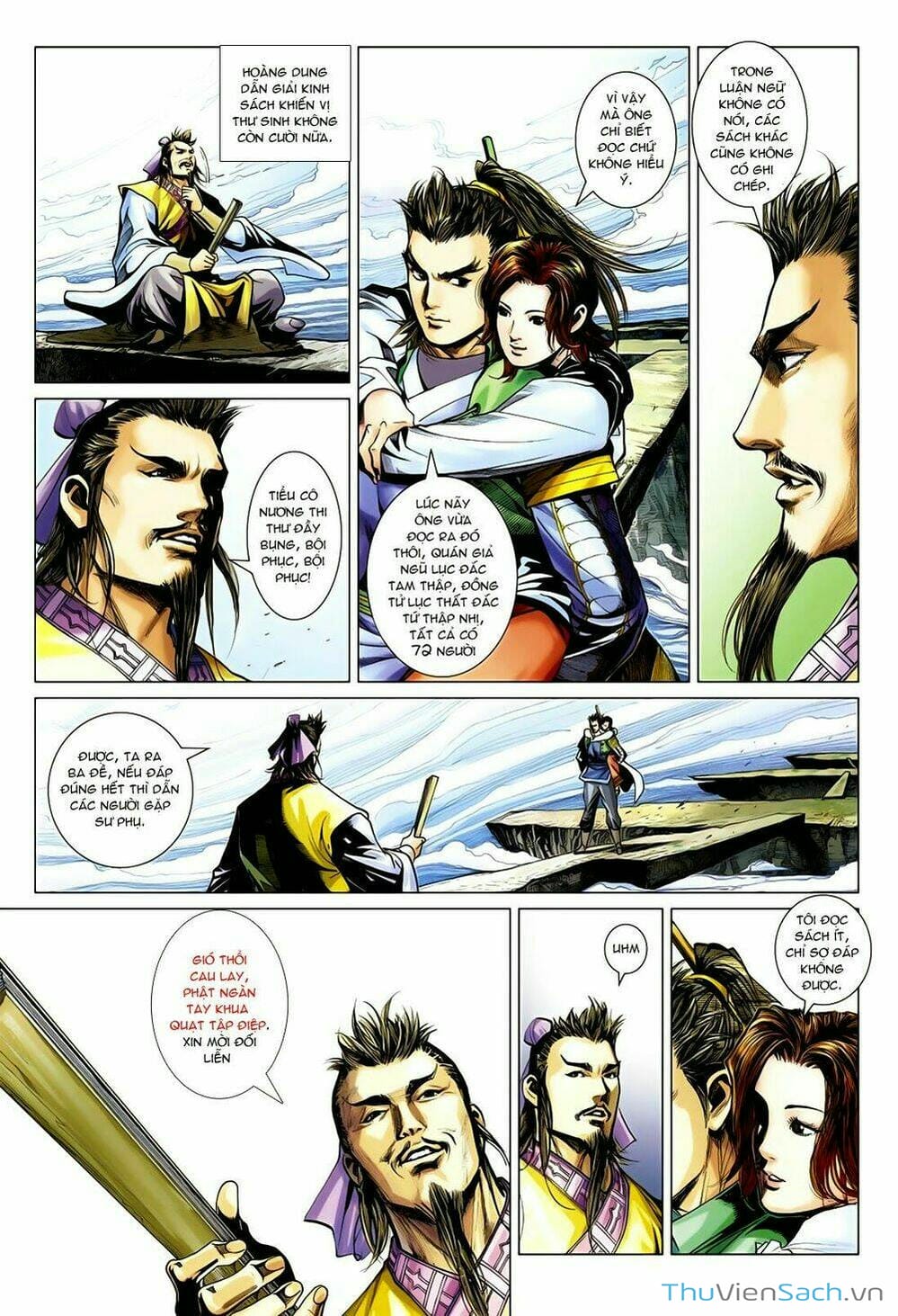 Truyện Tranh Anh Hùng Xạ Điêu - Manhua trang 4