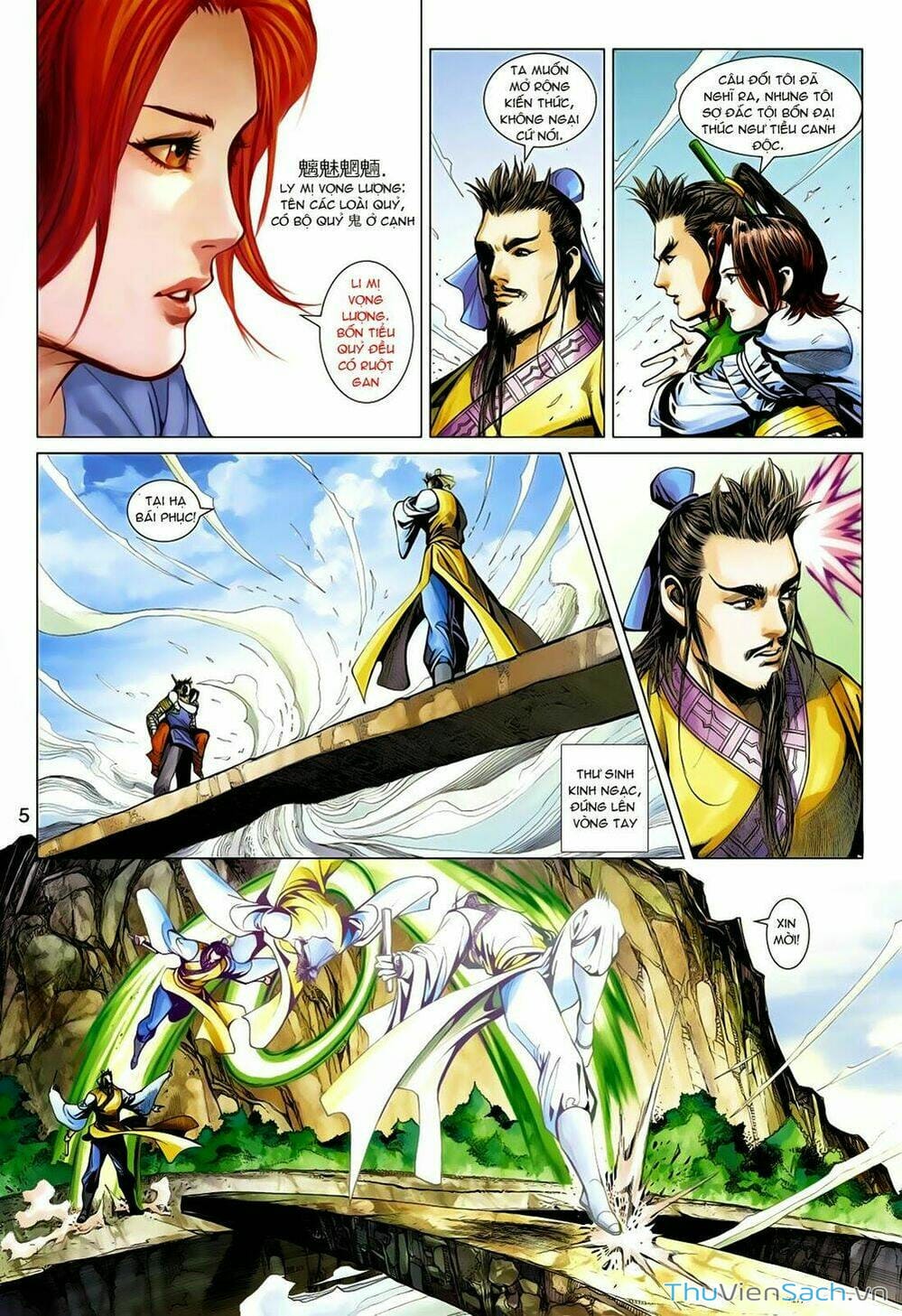 Truyện Tranh Anh Hùng Xạ Điêu - Manhua trang 4