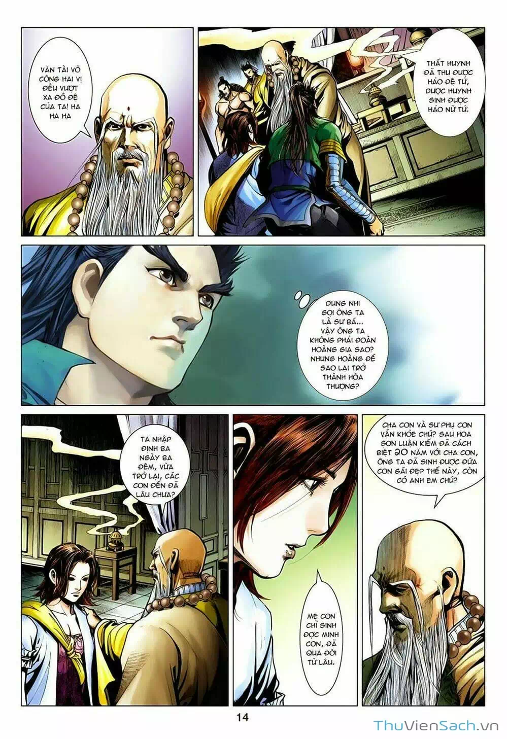 Truyện Tranh Anh Hùng Xạ Điêu - Manhua trang 4