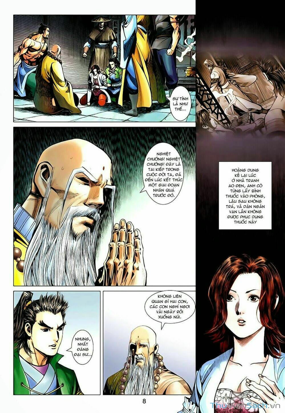 Truyện Tranh Anh Hùng Xạ Điêu - Manhua trang 4