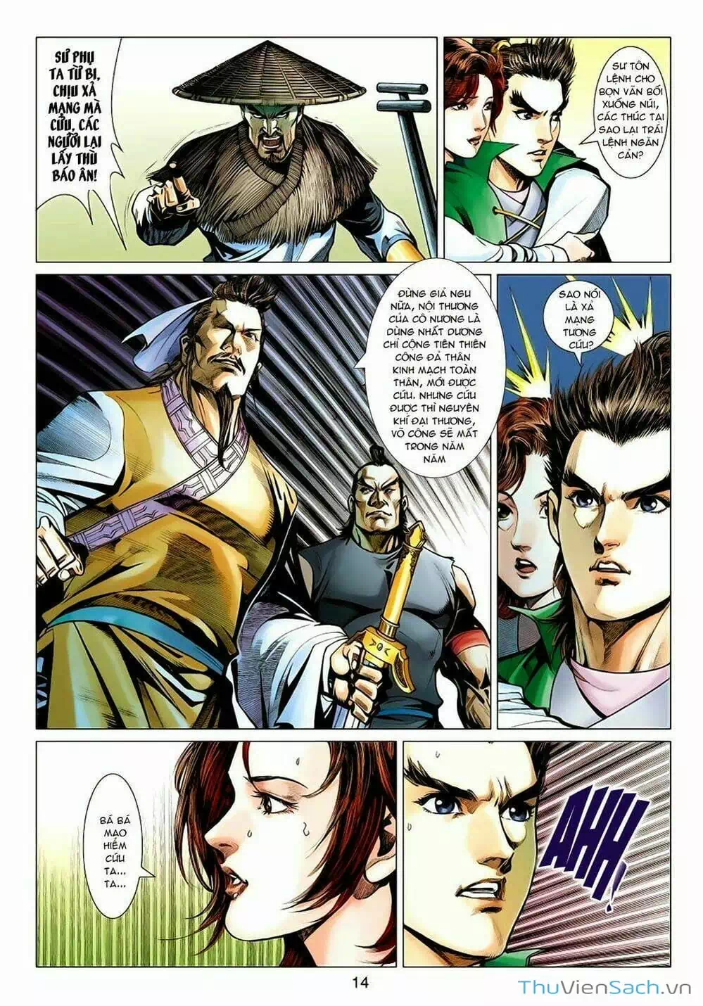 Truyện Tranh Anh Hùng Xạ Điêu - Manhua trang 4