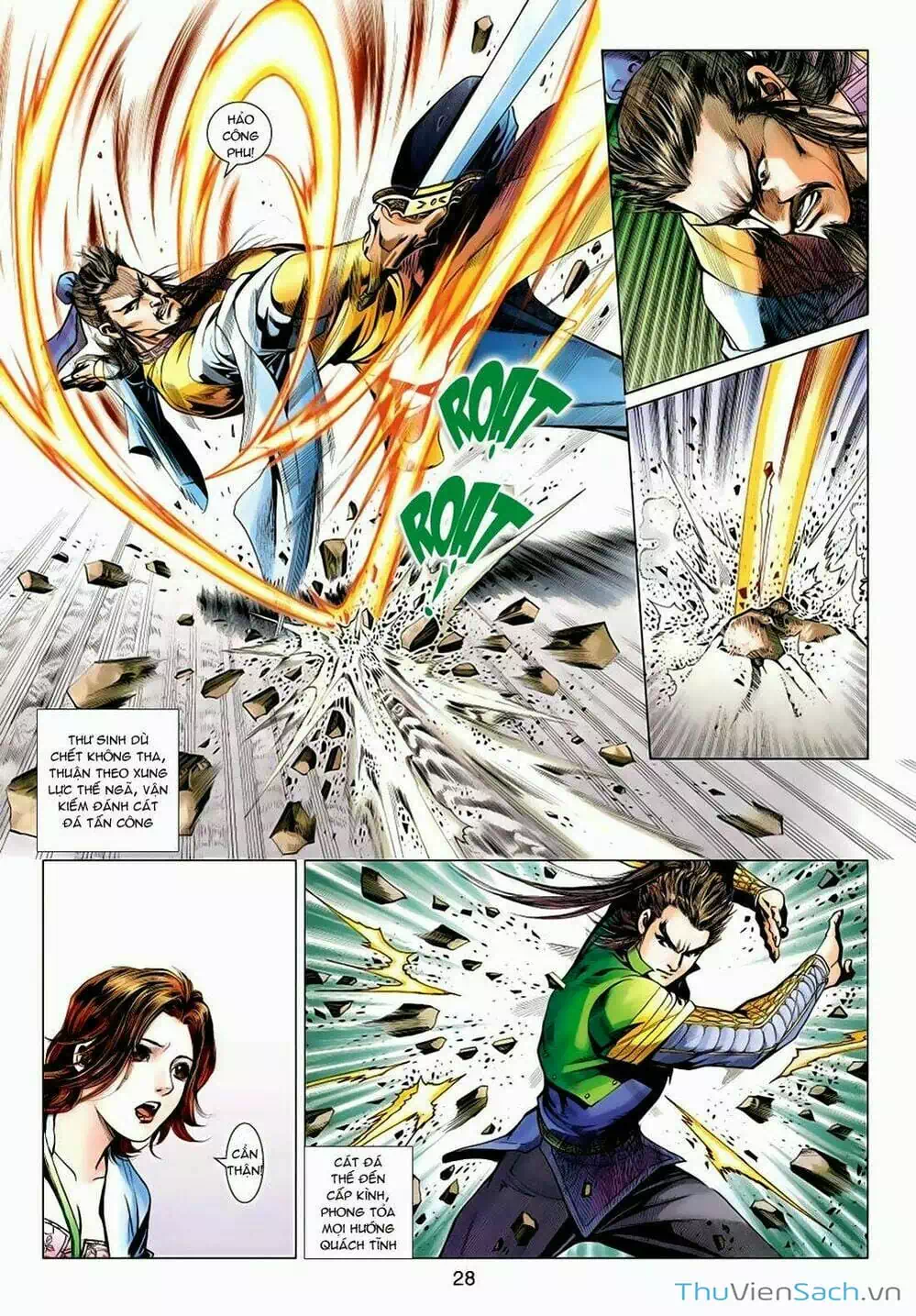 Truyện Tranh Anh Hùng Xạ Điêu - Manhua trang 4