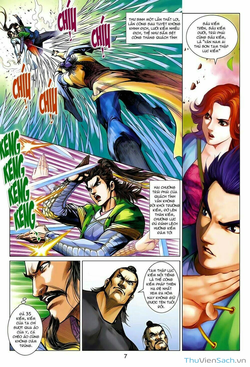 Truyện Tranh Anh Hùng Xạ Điêu - Manhua trang 4