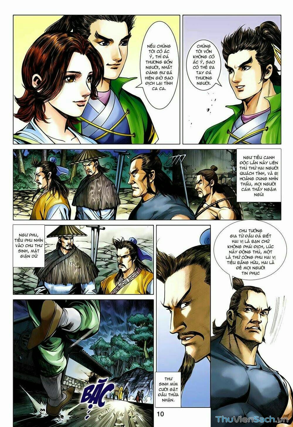 Truyện Tranh Anh Hùng Xạ Điêu - Manhua trang 4