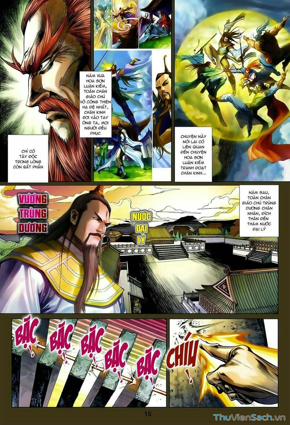 Truyện Tranh Anh Hùng Xạ Điêu - Manhua trang 4