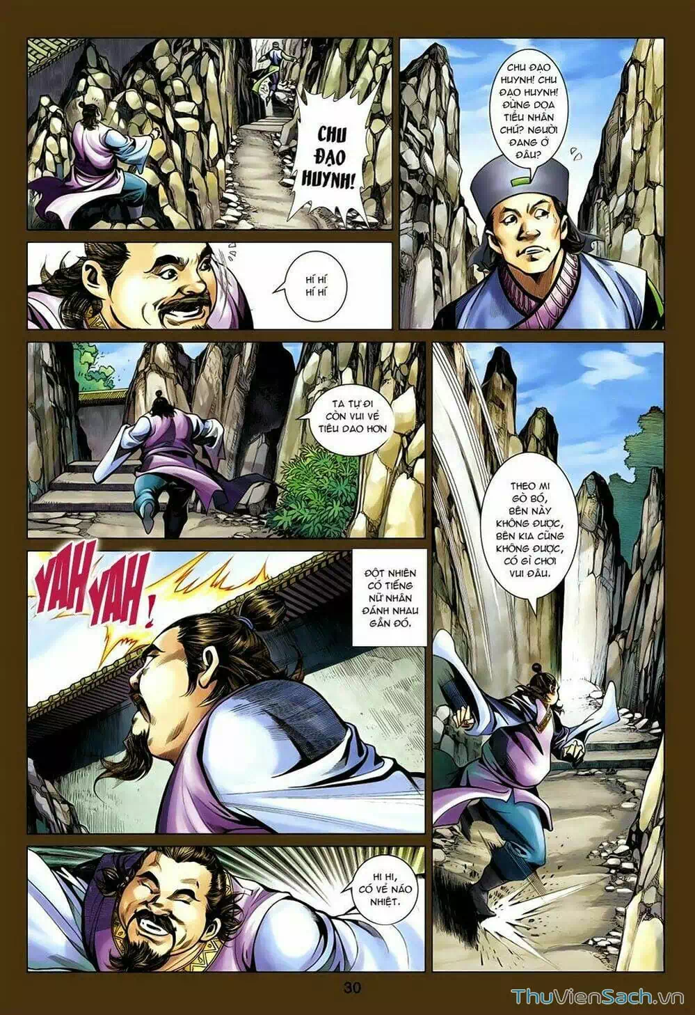 Truyện Tranh Anh Hùng Xạ Điêu - Manhua trang 4