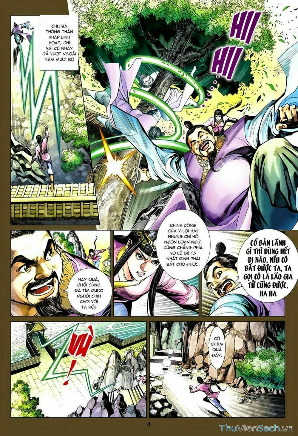 Truyện Tranh Anh Hùng Xạ Điêu - Manhua trang 4