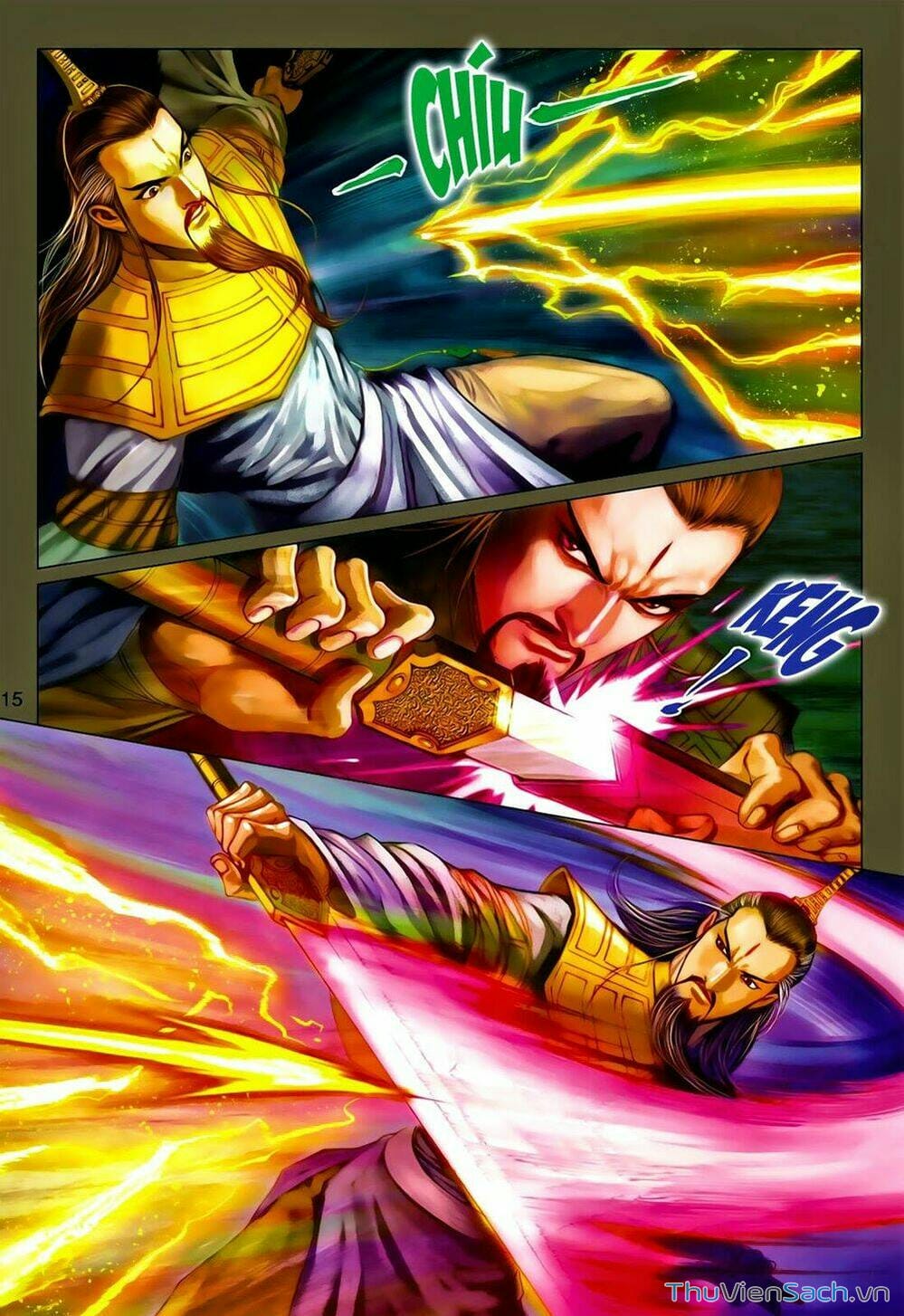 Truyện Tranh Anh Hùng Xạ Điêu - Manhua trang 4