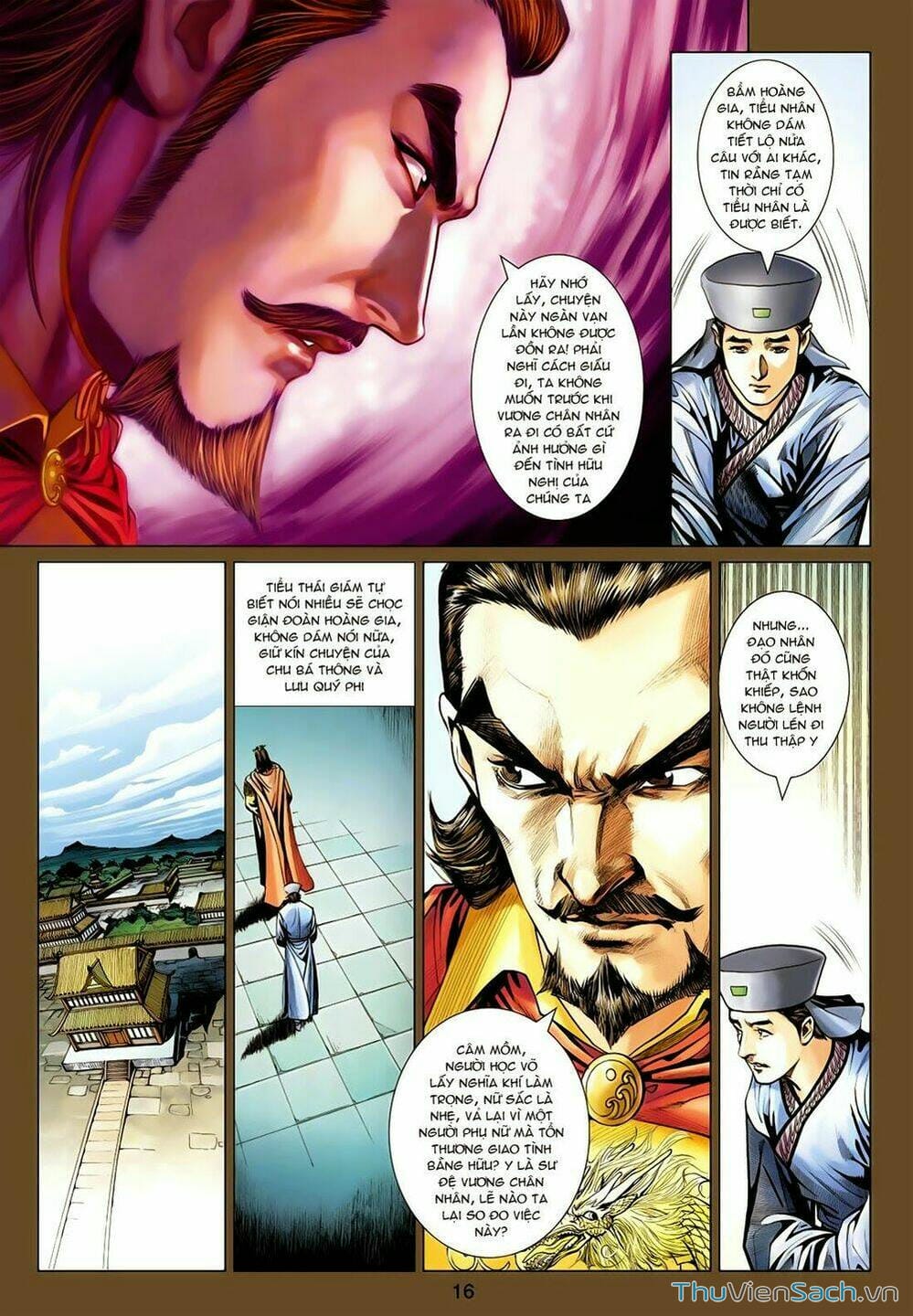 Truyện Tranh Anh Hùng Xạ Điêu - Manhua trang 4